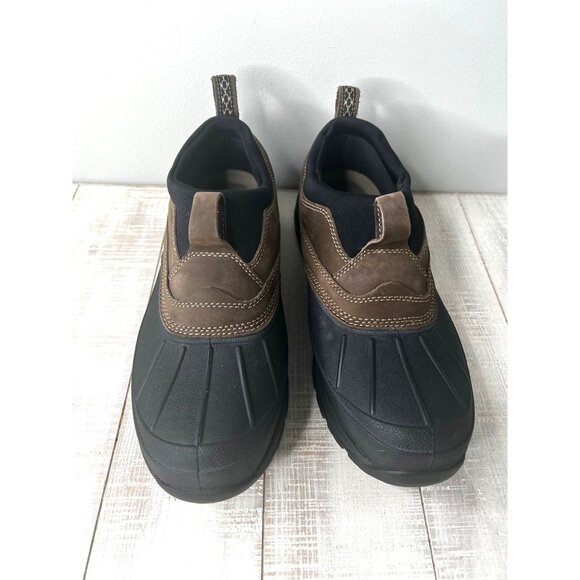 L.L.Bean TEK 2.5 Storm Chaser Mens Waterproof Duck Brown Leather Slip-on 9.5 M - Picture 3 of 11